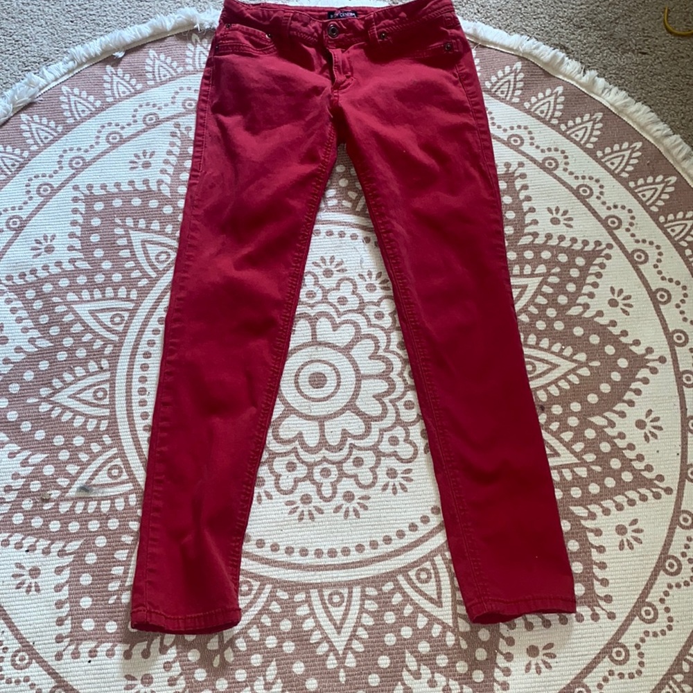 Body Central Red Jeans